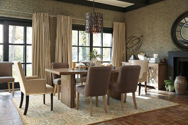 Picture of DINING TABLE AND CHAIRS